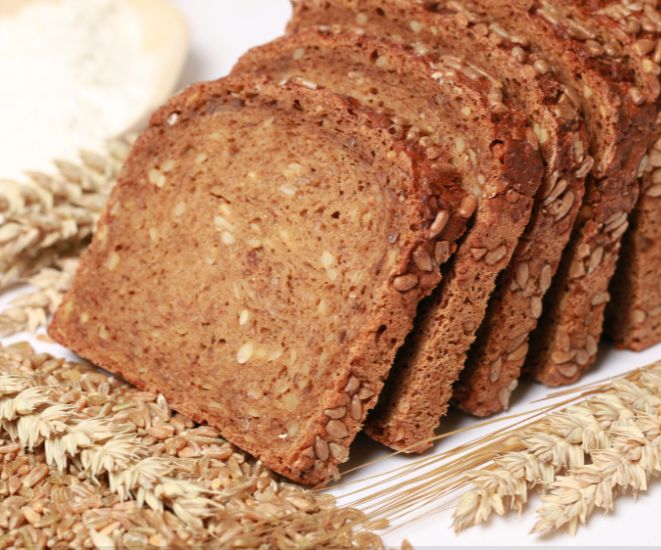 foods that heal colon inflammation - whole wheat bread