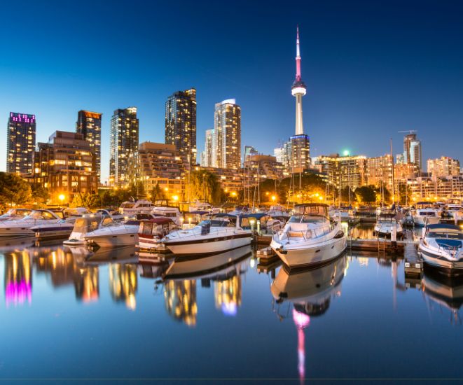 places to visit in Toronto Canada - CN Tower